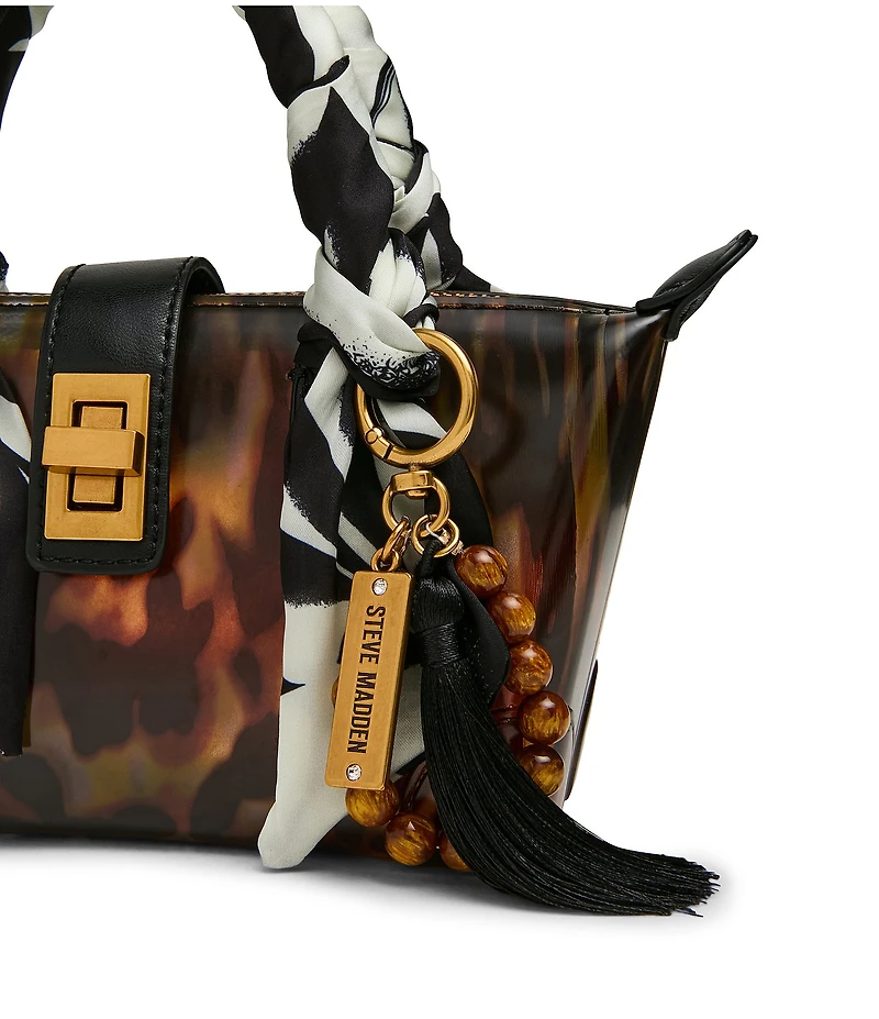 Steve Madden Tatina Jelly Scarf Top Handle Mini Bag