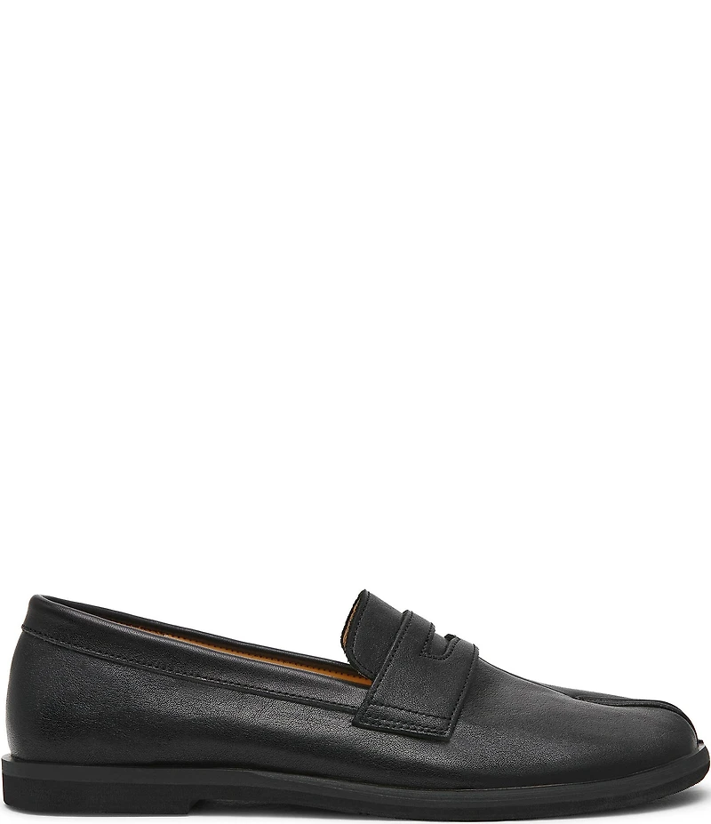 Steve Madden Thesis Leather Split Toe Penny Loafers