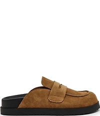 Steve Madden Toryn Suede Penny Loafer Clogs
