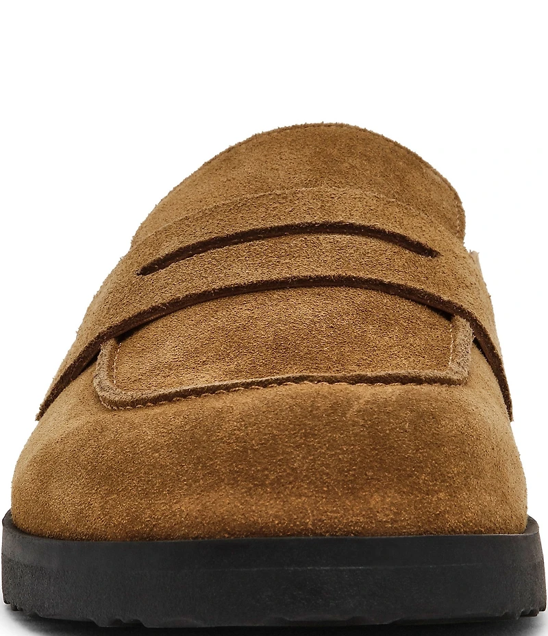 Steve Madden Toryn Suede Penny Loafer Clogs