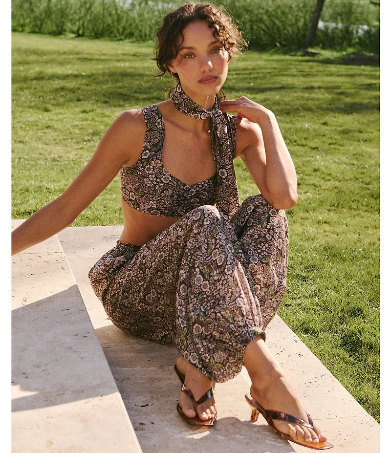 Steve Madden Tracie Tortoise Print Jelly Kitten Heel Thong Sandals