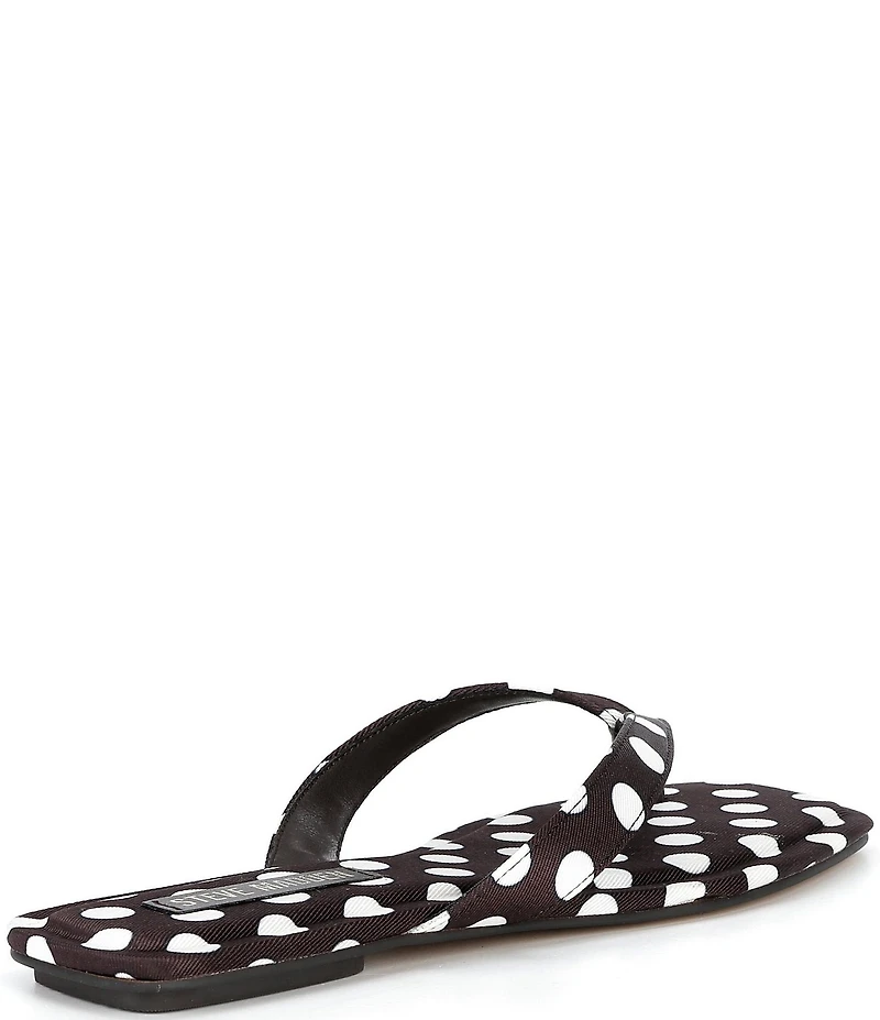 Steve Madden Trella Polka Dot Thong Sandals