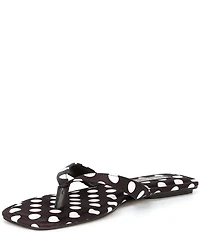Steve Madden Trella Polka Dot Thong Sandals