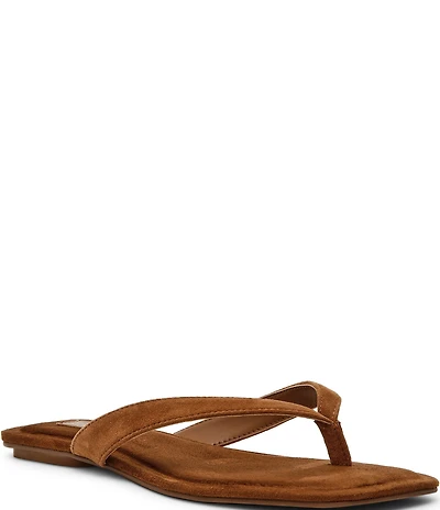 Steve Madden Trella Suede Thong Sandals