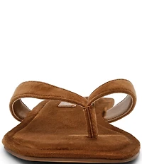 Steve Madden Trella Suede Thong Sandals