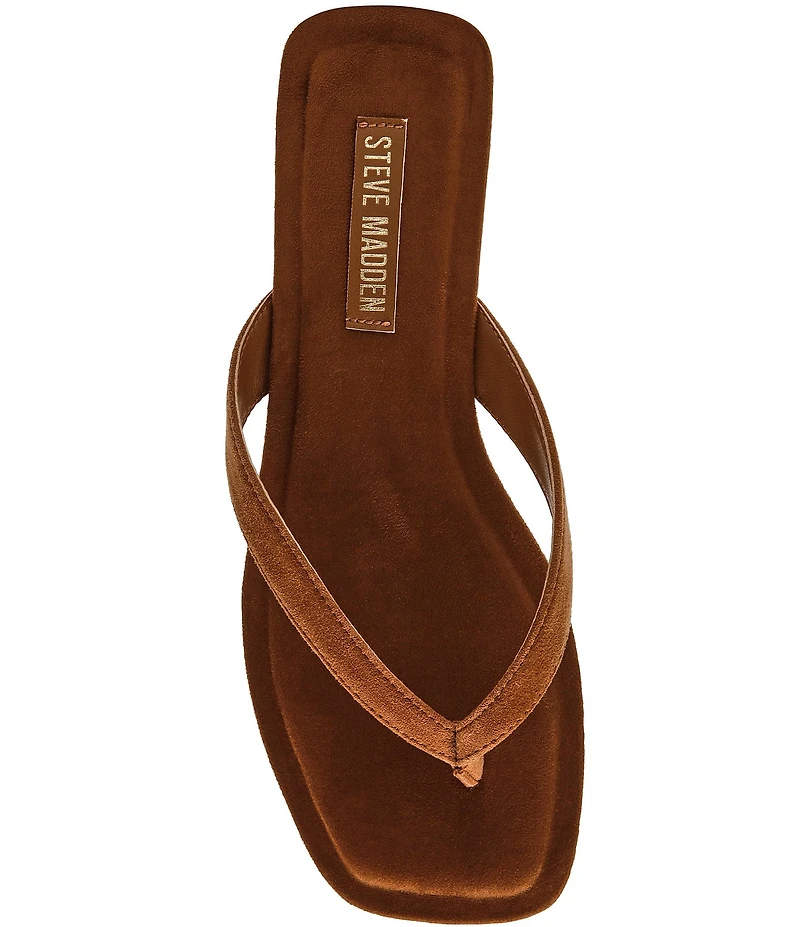 Steve Madden Trella Suede Thong Sandals