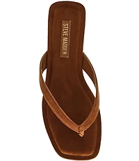 Steve Madden Trella Suede Thong Sandals
