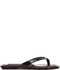 Steve Madden Trella Tortoise Print Thong Sandals