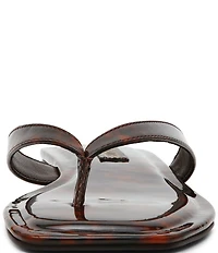 Steve Madden Trella Tortoise Print Thong Sandals