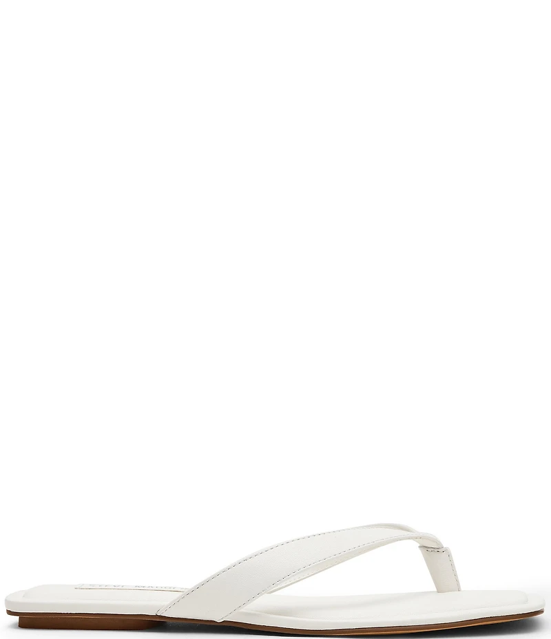Steve Madden Trella Leather Thong Sandals