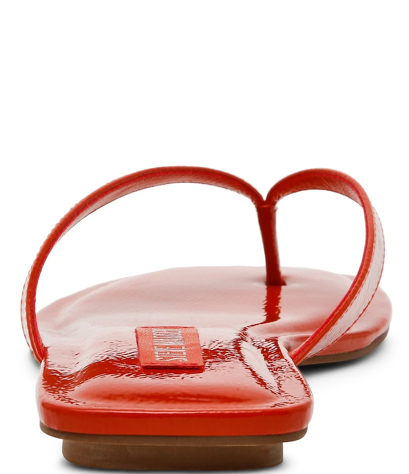 Steve Madden Trella Patent Thong Sandals