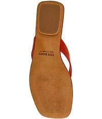 Steve Madden Trella Patent Thong Sandals