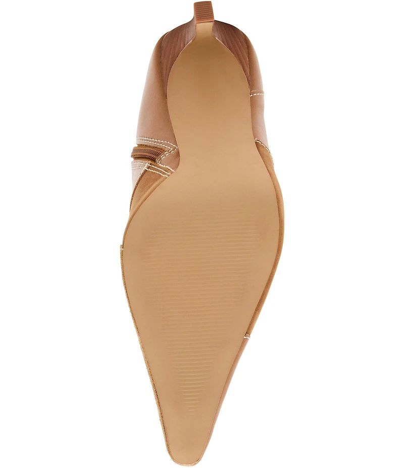 Steve Madden Trial Leather Patchwork Booties