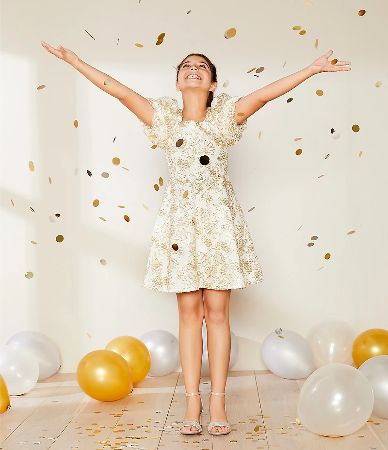 Steve Madden Girls' Tween J-Carrson Mesh Dress Sandals (Youth)