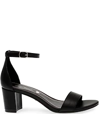 Steve Madden Tween Girls' J-Carrson Leather Block Heel Dress Sandals (Youth)