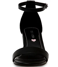 Steve Madden Tween Girls' J-Carrson Leather Block Heel Dress Sandals (Youth)