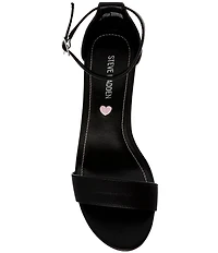 Steve Madden Tween Girls' J-Carrson Leather Block Heel Dress Sandals (Youth)