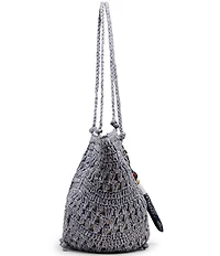 Steve Madden Tydes Raffia Shopper Bag