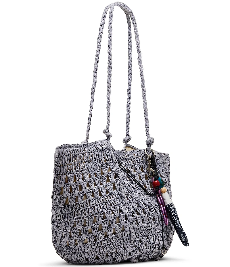 Steve Madden Tydes Raffia Shopper Bag