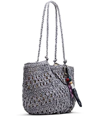 Steve Madden Tydes Raffia Shopper Bag