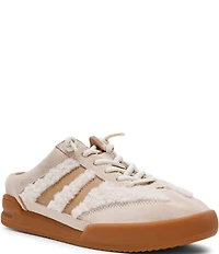 Steve Madden Vandy Faux Fur Backless Mule Sneakers