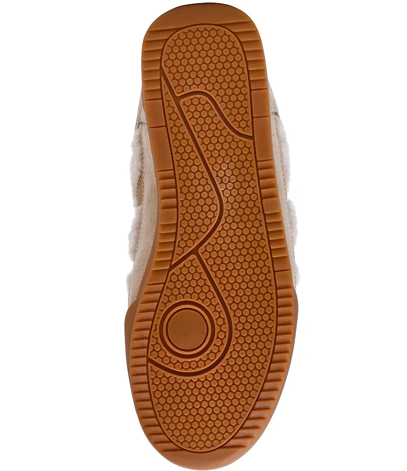 Steve Madden Vandy Faux Fur Backless Mule Sneakers