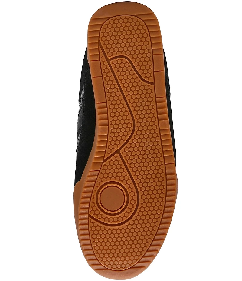 Steve Madden Vandy Leather Faux Fur Backless Mule Sneakers