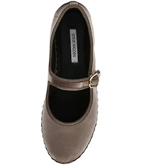 Steve Madden Velma Velvet Mary Jane Ballet Flats