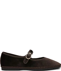 Steve Madden Velma Velvet Mary Jane Ballet Flats