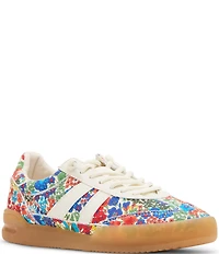 Steve Madden Verdict Floral Print Lace Up Sneakers