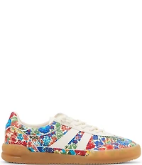 Steve Madden Verdict Floral Print Lace Up Sneakers