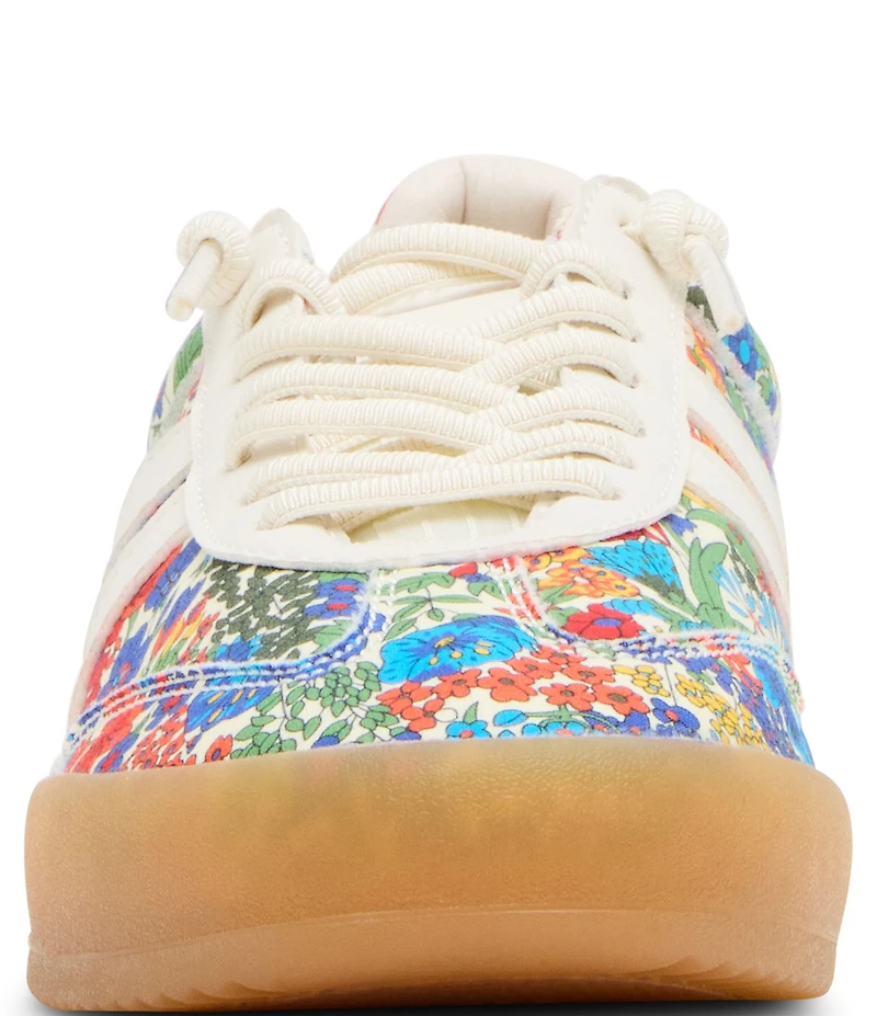 Steve Madden Verdict Floral Print Lace Up Sneakers