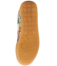 Steve Madden Verdict Floral Print Lace Up Sneakers