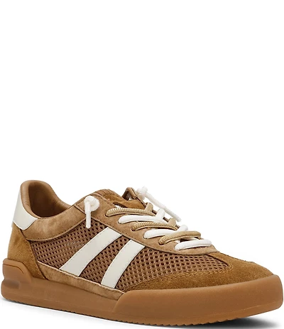 Steve Madden Verdict Mixed Media Low-Top Lace Up Sneakers