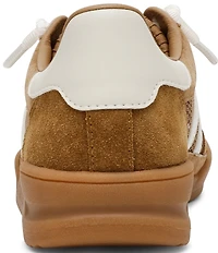 Steve Madden Verdict Mixed Media Low-Top Lace Up Sneakers