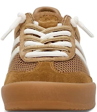 Steve Madden Verdict Mixed Media Low-Top Lace Up Sneakers