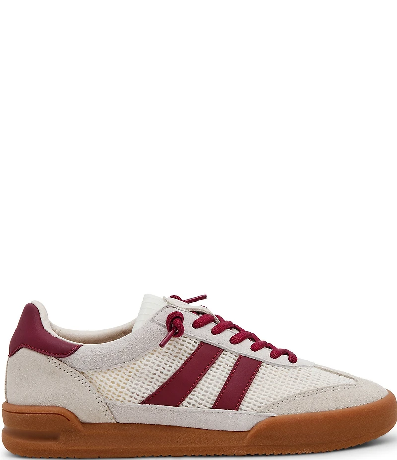 Steve Madden Verdict Mixed Media Low-Top Lace Up Sneakers