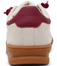 Steve Madden Verdict Mixed Media Low-Top Lace Up Sneakers