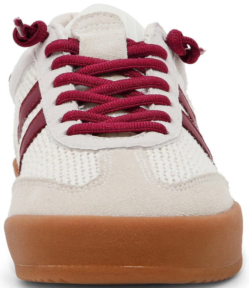 Steve Madden Verdict Mixed Media Low-Top Lace Up Sneakers