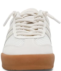 Steve Madden Verdict Mixed Media Low-Top Lace Up Sneakers