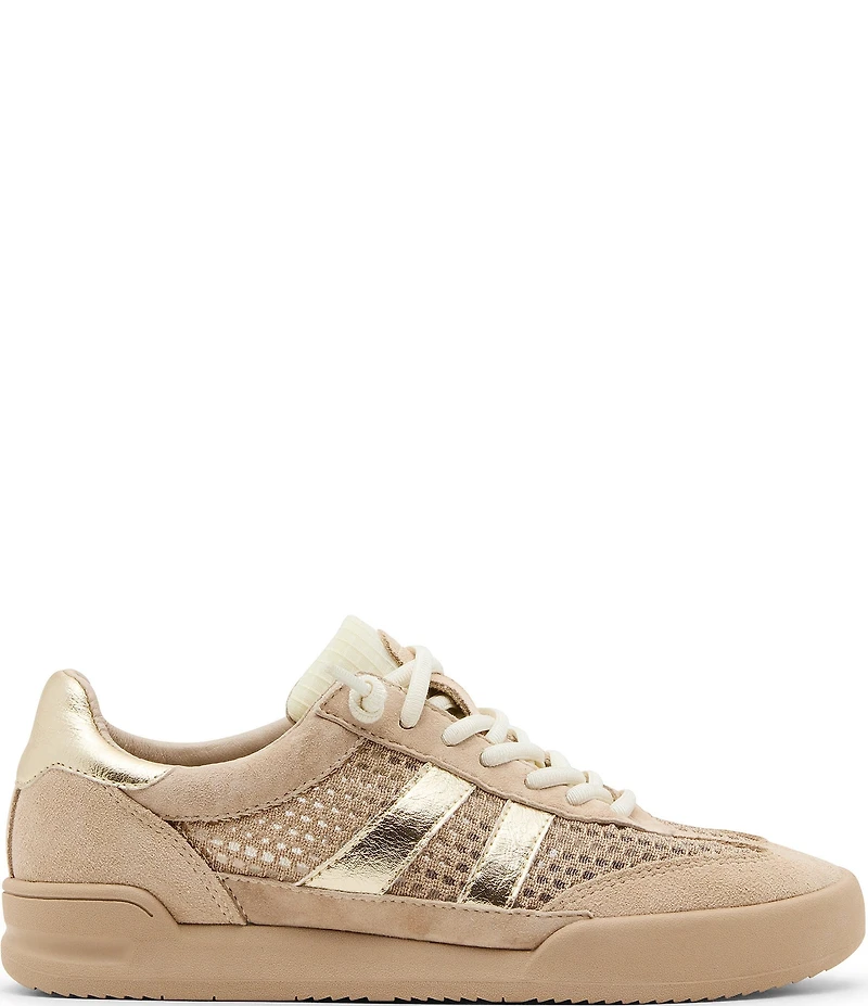 Steve Madden Verdict Suede and Mesh Lace Up Sneakers