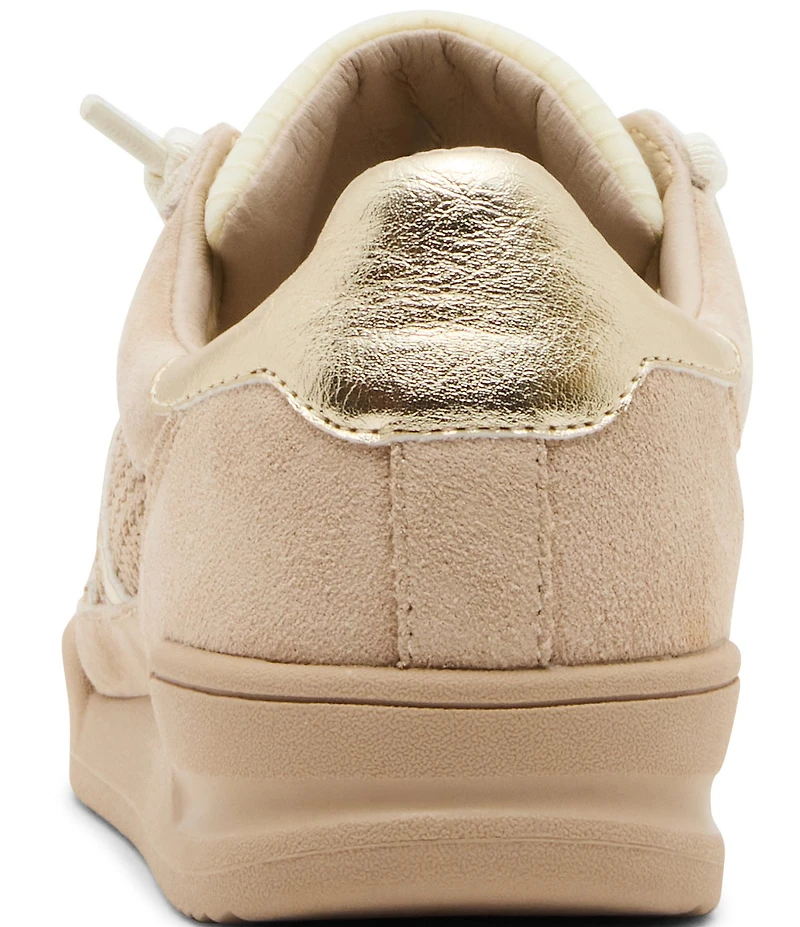 Steve Madden Verdict Suede and Mesh Lace Up Sneakers