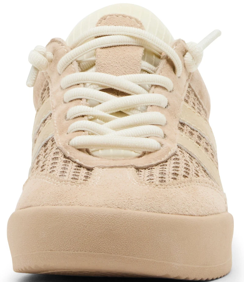 Steve Madden Verdict Suede and Mesh Lace Up Sneakers