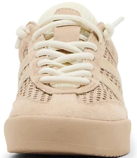Steve Madden Verdict Suede and Mesh Lace Up Sneakers