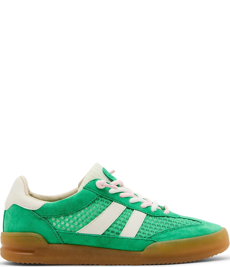 Steve Madden Verdict Suede and Mesh Lace Up Sneakers