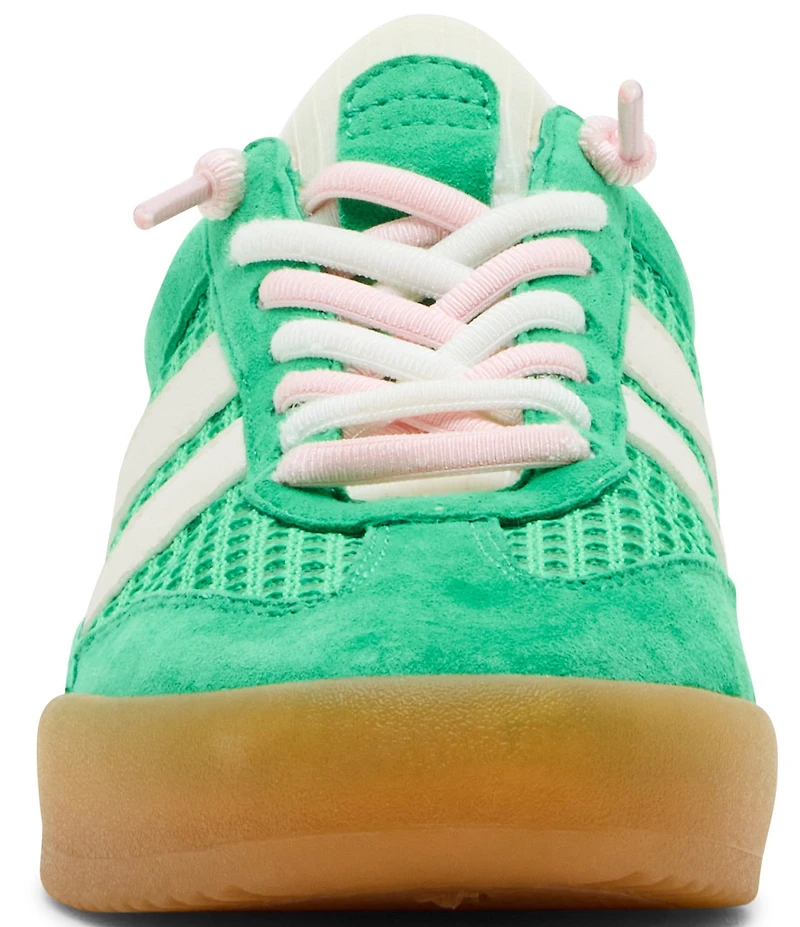 Steve Madden Verdict Suede and Mesh Lace Up Sneakers