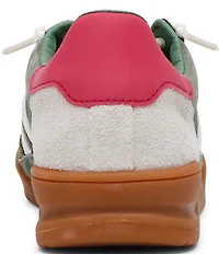 Steve Madden Verdict Mixed Media Low-Top Lace Up Sneakers