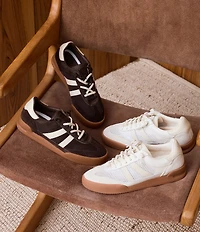 Steve Madden Verdict Mixed Media Low-Top Lace Up Sneakers