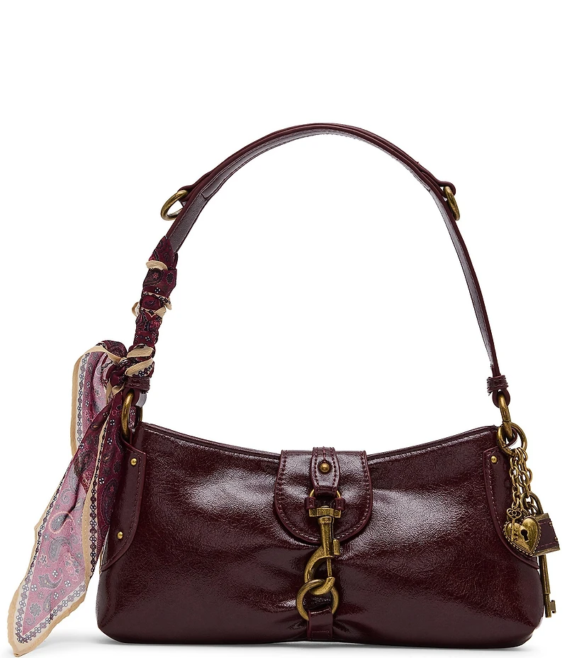 Steve Madden Vexa Hanging Scarf Charm Shoulder Bag
