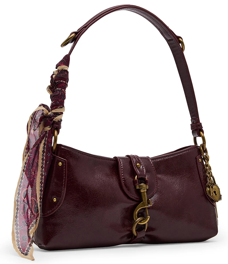 Steve Madden Vexa Hanging Scarf Charm Shoulder Bag